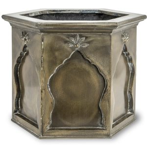 Hexagonal Arabesque Planter